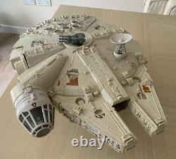 Vintage 1979 Star Wars ROTJ Millenium Falcon Boxed Play Worn Nr Complete