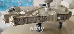 Vintage 1979 Star Wars ROTJ Millenium Falcon Boxed Play Worn Nr Complete