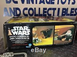 Vintage 1979 Star Wars Radio Controlled Jawa Sandcrawler in Original Box Working