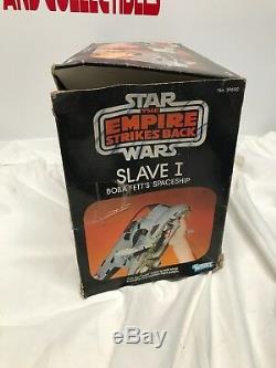 Vintage 1980 Kenner Star Wars Esb Boba Fett Slave-1 100% Loose Complete