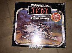 Vintage 1981 Kenner Star Wars Return Of The Jedi Battle Damaged X-wing Fighter