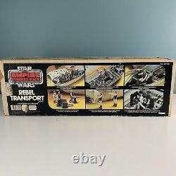 Vintage 1982 Star Wars Rebel Transport Kenner with Blue Box instructions Packs ESB