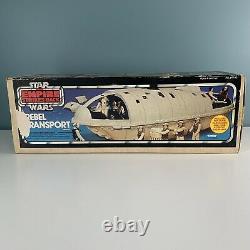 Vintage 1982 Star Wars Rebel Transport Kenner with Blue Box instructions Packs ESB