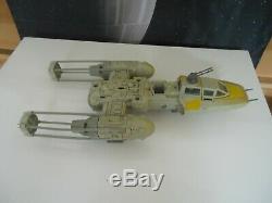 Vintage 1983 Kenner Star Wars Y-Wing Fighter Vehicle Very Rare