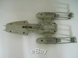 Vintage 1983 Kenner Star Wars Y-Wing Fighter Vehicle Very Rare