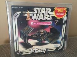 Vintage 1983 Star Wars Darth Vader Tie Fighter Never Opened! Kenner AFA 80 Look