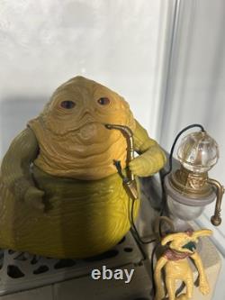 Vintage 1983 Star Wars Jabba the Hutt Playset with Salacious Crumb COMPLETE