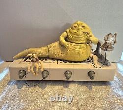 Vintage 1983 Star Wars Jabba the Hutt Playset with Salacious Crumb COMPLETE