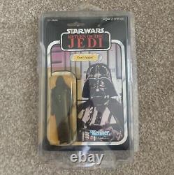 Vintage 1983 Star Wars Kenner ROTJ Figure Darth Vader 77 Back Sealed Moc Jedi