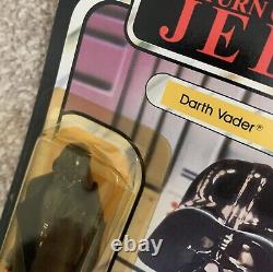 Vintage 1983 Star Wars Kenner ROTJ Figure Darth Vader 77 Back Sealed Moc Jedi