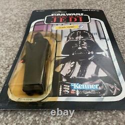 Vintage 1983 Star Wars Kenner ROTJ Figure Darth Vader 77 Back Sealed Moc Jedi