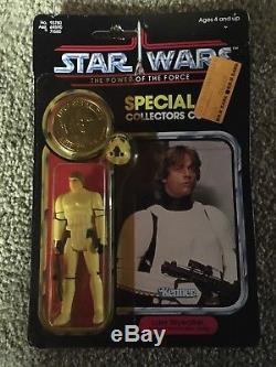 Vintage 1984 Kenner Star Wars POTF Luke Skywalker Stromtrooper Figure MOC