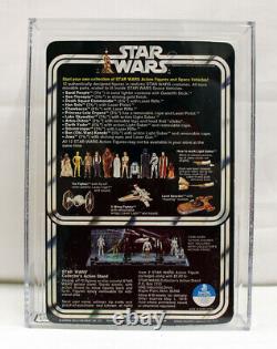 Vintage Carded Star Wars 12-Back A Tusken Raider (Sand People) AFA 85 (85 85 80)