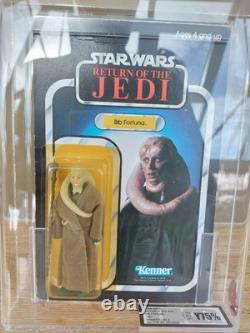 Vintage Graded Star Wars Moc Bib Fortuna Kenner 77 Back A Y75%