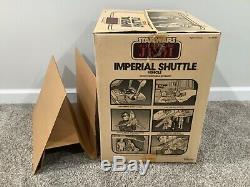 Vintage Imperial Shuttle Box Great Shape with Insert Original Kenner Star Wars