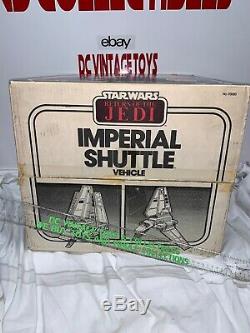 Vintage Imperial Shuttle With Original Box Kenner Star Wars 1984