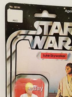 Vintage Kenner 1977 Star Wars Luke Skywalker 12 Back NIB Unopened