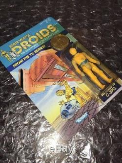 Vintage Kenner 1985 Star Wars Droids Cartoon C-3PO MOC Unpunched