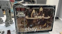 Vintage Kenner Palitoy Star Wars Millenium Falcon Ewok Village AT AT 1979