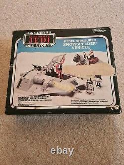 Vintage Kenner/Palitoy Star Wars Snowspeeder ROTJ. Original box with inserts