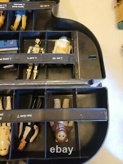 Vintage Kenner Star Wars Action Figure, Weapons & Accessories Lot withVader Case