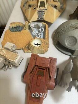 Vintage Kenner Star Wars Bundle Job Lot Figures & Vechicles. Ewok Village