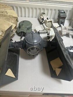 Vintage Kenner Star Wars Bundle Job Lot Milenium Falcon Scout Walker Slave Ship