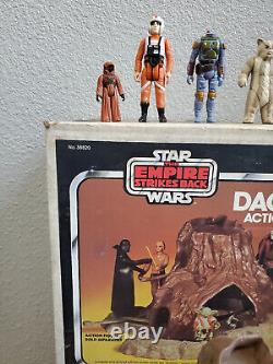 Vintage Kenner Star Wars Dagobah Play Set With Original Packaging & Figures