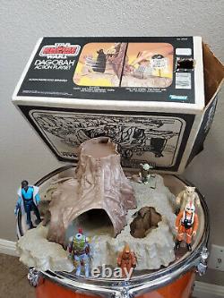 Vintage Kenner Star Wars Dagobah Play Set With Original Packaging & Figures