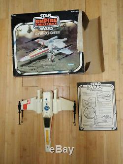 Vintage Kenner Star Wars ESB Empire Strikes Back X-Wing Fighter w Box Works 100%