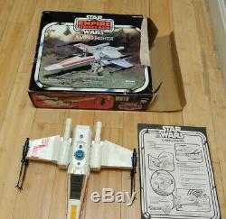 Vintage Kenner Star Wars ESB Empire Strikes Back X-Wing Fighter w Box Works 100%