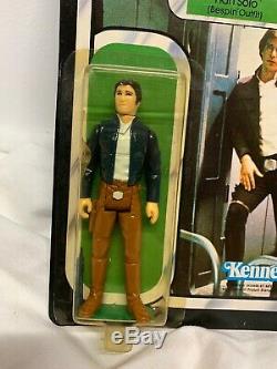 Vintage Kenner Star Wars ESB Han Solo Bespin Outfit MOC 41back