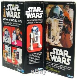 Vintage Kenner Star Wars Large 12 Artoo-Detoo R2-D2 Mint Sealed Box MISB AFA It