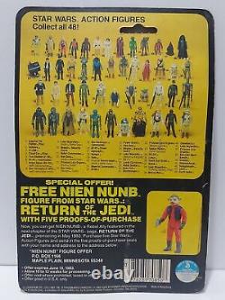 Vintage Kenner Star Wars Luke Skywalker Farmboy Brown Hair Hong Kong ROTJ 48 bk