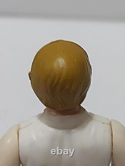 Vintage Kenner Star Wars Luke Skywalker Farmboy Brown Hair Hong Kong ROTJ 48 bk