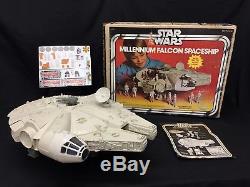 Vintage Kenner Star Wars Millennium Falcon complete withbox/stickers/instructions