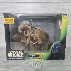 Vintage Kenner Star Wars POTF2 Bantha & Tusken Raider Action Figure Sealed Retro