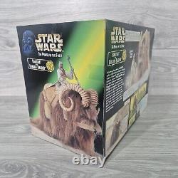 Vintage Kenner Star Wars POTF2 Bantha & Tusken Raider Action Figure Sealed Retro