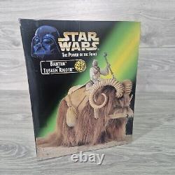 Vintage Kenner Star Wars POTF2 Bantha & Tusken Raider Action Figure Sealed Retro