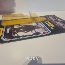 Vintage Kenner Star Wars Power Of The Force Imperial Gunner Card Back LAST 17