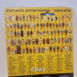 Vintage Kenner Star Wars Power Of The Force Imperial Gunner Card Back LAST 17