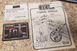 Vintage Kenner Star Wars Return Jedi ROTJ 1983 1984 Y-Wing Box Y Wing Catalog