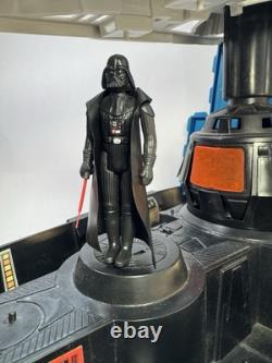 Vintage Kenner Star Wars Star Destroyer with Bonus Restored Darth Vader Figure