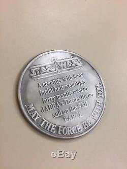 Vintage Kenner Star Wars Yak Face Coin POTF Last 17 1984