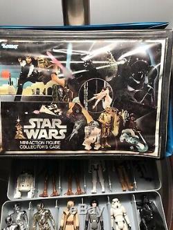 Vintage Lot Kenner 1977 Star Wars Figures With Case & Weapons, Original 12, More