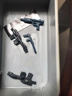 Vintage Lot Kenner 1977 Star Wars Figures With Case & Weapons, Original 12, More