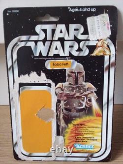 Vintage Original Kenner Star Wars 1978 BOBA FETT 21 Back Cardback Sears Price St