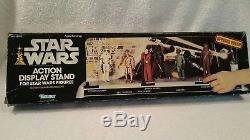 Vintage Original Star Wars 1979 Retail Action Display Stand Complete With Box