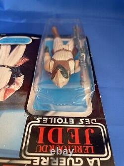 Vintage Palitoy Star Wars Klaatu Skiff Guard Figure MOC 70 Back Tri Logo