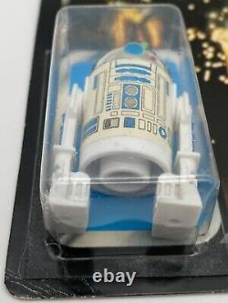 Vintage R2-D2 Pop Up Lightsaber POTF TRI LOGO MOC Carded Star Wars Palitoy